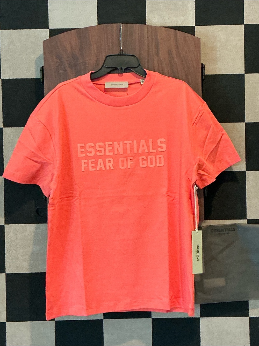 NWT Essentials Fear Of God Oversized Tee XS w Branded Bag